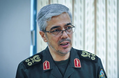پیام تبریک رئیس ستادکل نیروهای مسلح به رئیس جدید قوه قضائیه