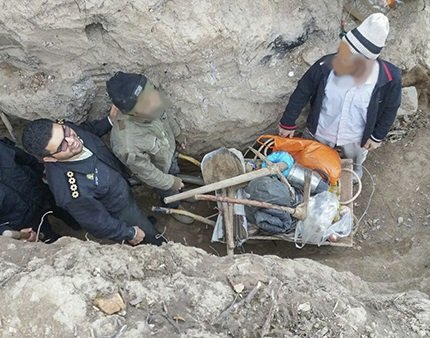 دستگیری ۱۰ نفر در حین جستجوی آثار باستانی
