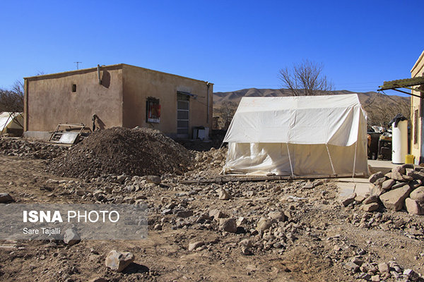زلزله ۱۹۰۰ روستای کرمانشاه را دربر گرفته است