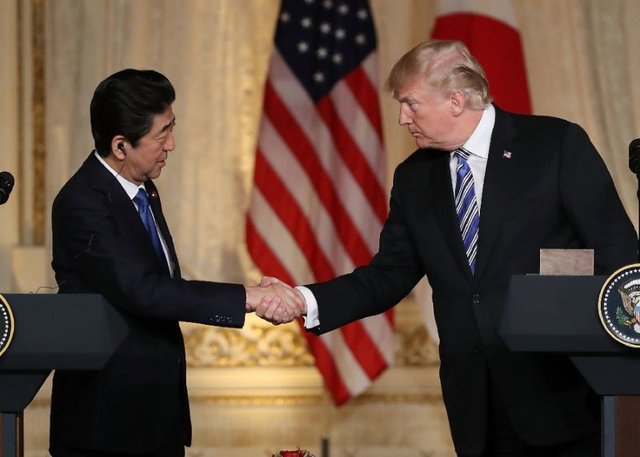 ترامپ: از سوی ژاپن نامزد صلح نوبل شده‌ام