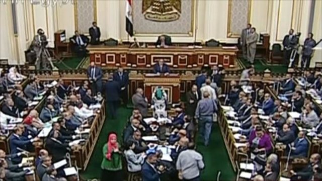 موافقت پارلمان مصر با اصلاح قانون اساسی این کشور