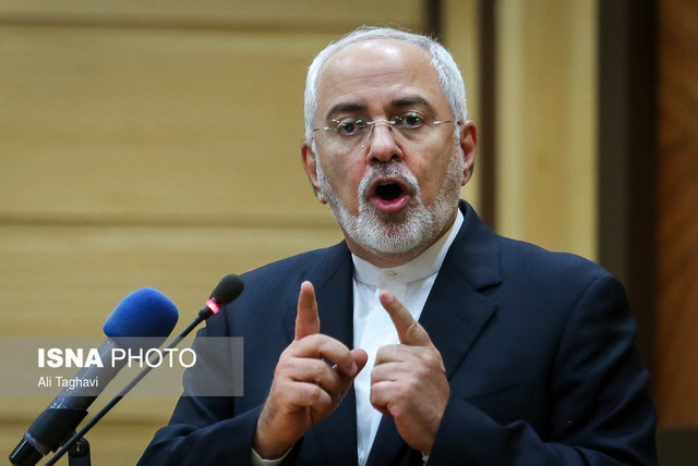 واکنش ظریف به اختلاف نظر ترامپ و نهادهای اطلاعاتی آمریکا در مورد ایران