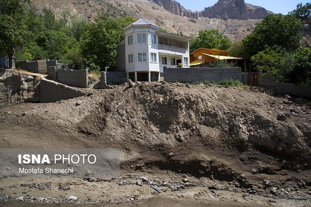 تخریب ۱۵ ساختمان در معرض سیلاب نوشهر در آینده نزدیک