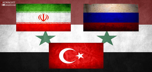 ایران روسیه ترکیه سوریه