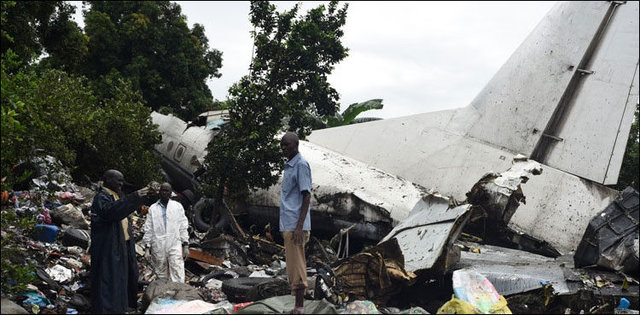 سقوط مرگبار هواپیمای اختصاصی در کنگو