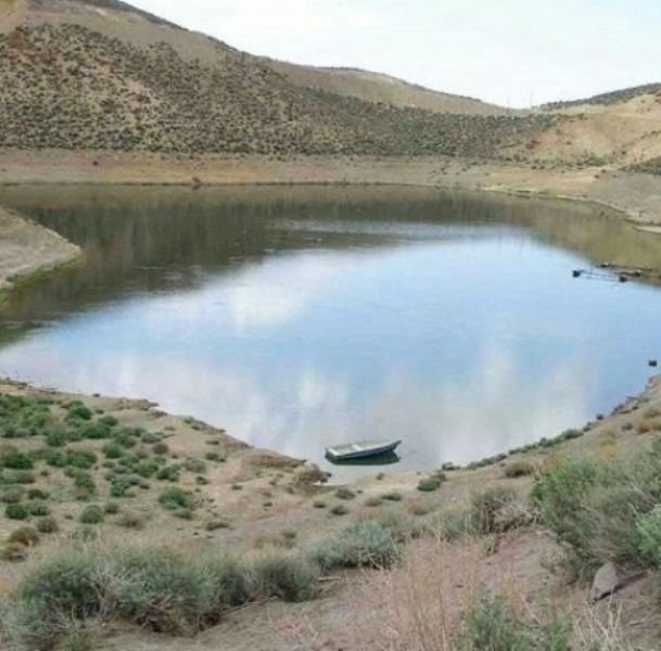 دریاچه‌ای منحصربفرد که با فرو ریختن کوه ایجاد شده