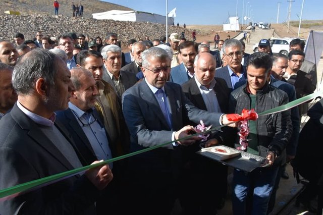 افتتاح شبکه آبیاری سد “قیقاج” در آذربایجان‌غربی با حضور وزیر نیرو