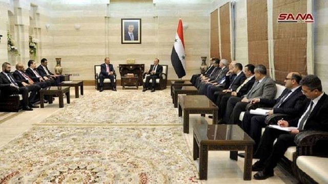 انتقاد نخست‌وزیر سوریه از بی‌توجهی رسانه‌های اردن به سفر هیات این کشور به دمشق