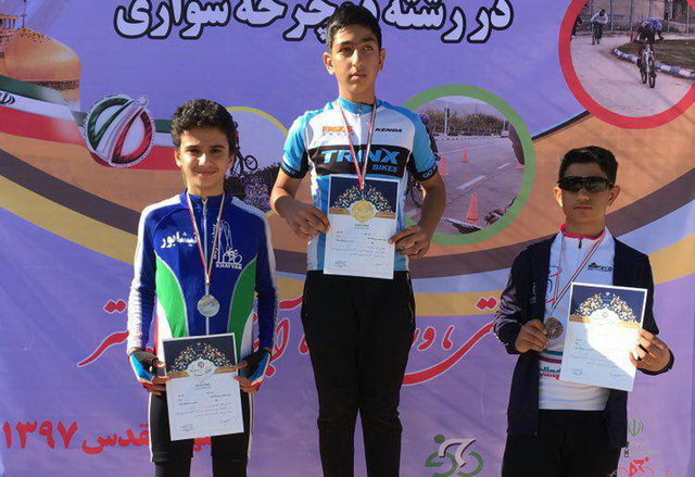 قهرمانی اصفهان در رقابت‌های دوچرخه سواری المپیاد استعدادهای برتر