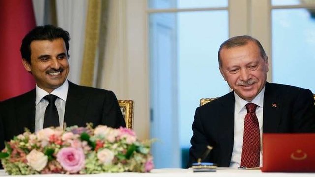 امیر قطر و اردوغان توافقنامه‌های همکاری استراتژیک امضا کردند