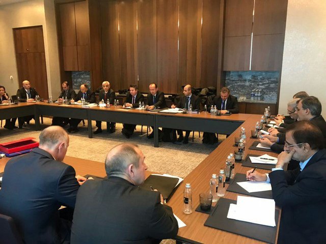 جلسه سه‌جانبه نمایندگان ایران، روسیه و ترکیه در یازدهمین نشست بین‌المللی صلح سوریه
