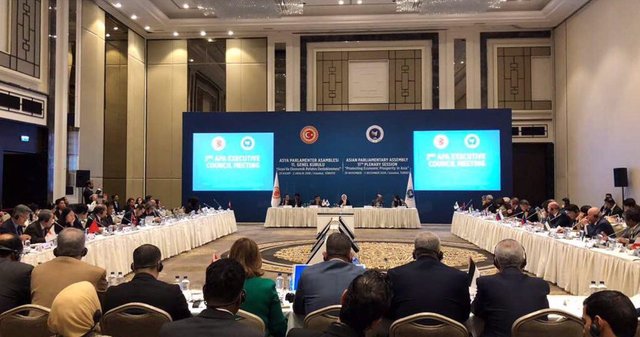دومین نشست کمیته اجرایی اتحادیه بین المجالس آسیا در استانبول آغاز به کار کرد