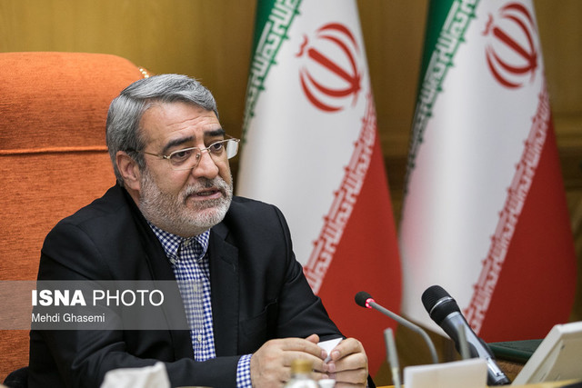 اعطای حکم شهردار تهران توسط وزیر کشور