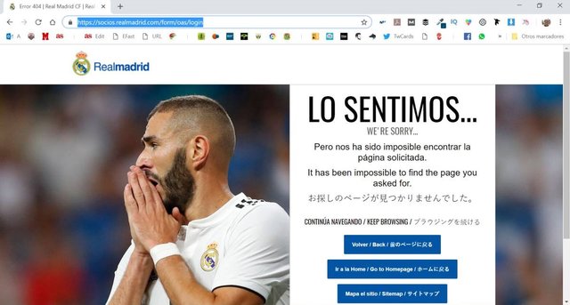 فینال کوپالیبرتادورس، سایت رئال مادرید را از کار انداخت! + عکس