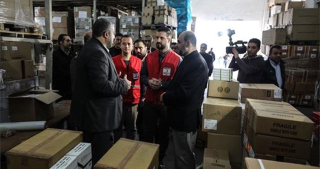 کمک دارویی ۲۷۰ هزار دلاری ترکیه به نوار غزه