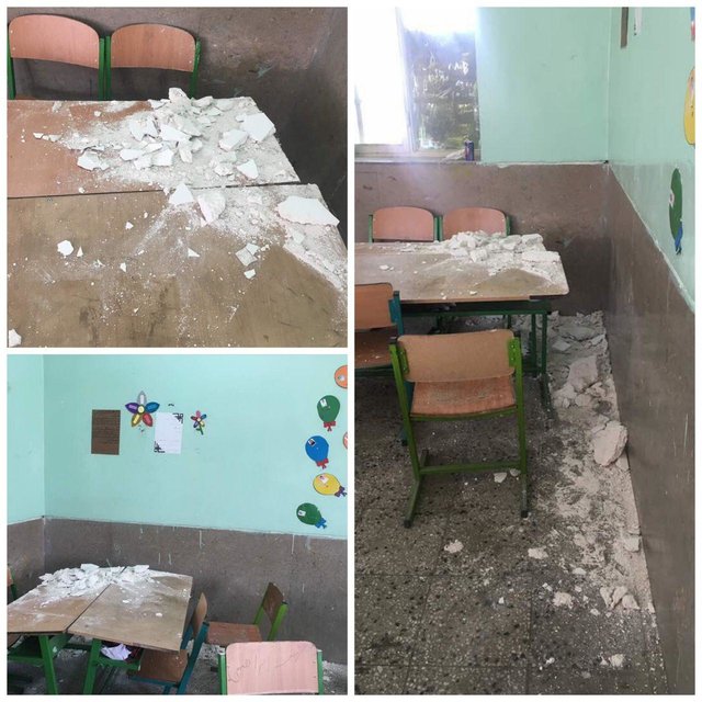 مصدومیت ۲ دانش‌آموز رامهرمزی در حادثه ریزش سقف مدرسه