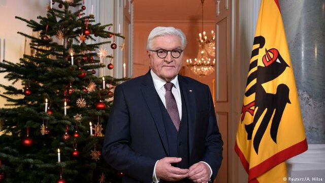 اشتاینمایر در پیام کریسمس: آلمان از رخدادهای اروپا در امان نیست