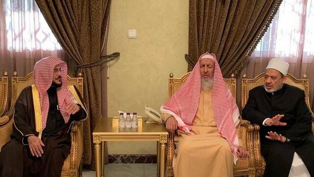 دیدار شیخ الازهر و مفتی عربستان در ریاض