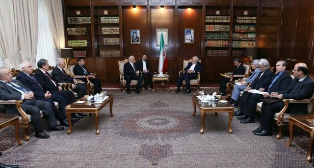 دیدار رییس مجلس آذربایجان با ظریف در تهران