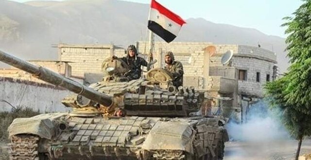 ورود ارتش سوریه با نیروهای روس به غرب منبج