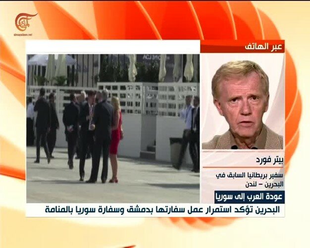 سفیر سابق انگلیس: زمان احیای روابط با سوریه فرارسیده/آمریکا نمی‌تواند مانع روابط با دمشق شود
