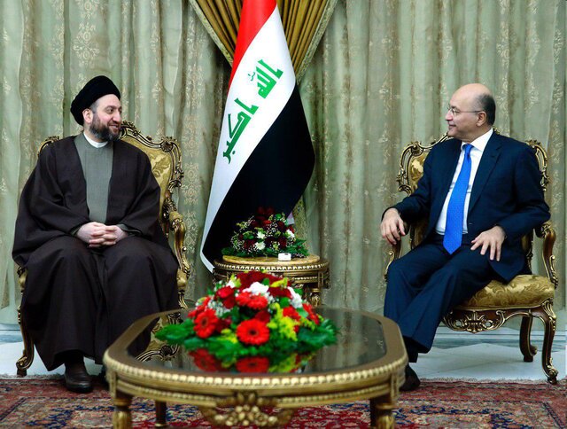 دیدار حکیم با رئیس‌جمهور و وزیر خارجه عراق