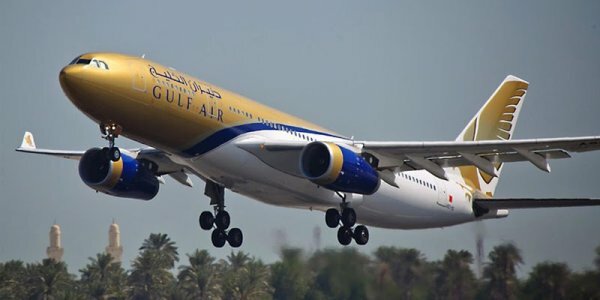 شرکت هواپیمایی “گلف ایر” بحرین پروازهایی به فرودگاه دمشق انجام می‌دهد