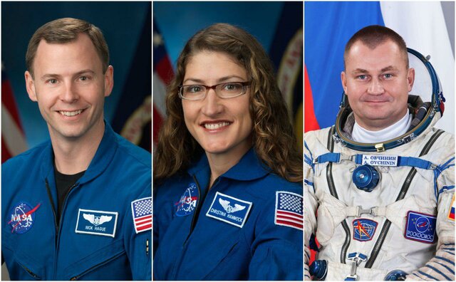 حضور سرنشینان آمریکایی بعدی ایستگاه فضایی بین‌المللی در مسکو