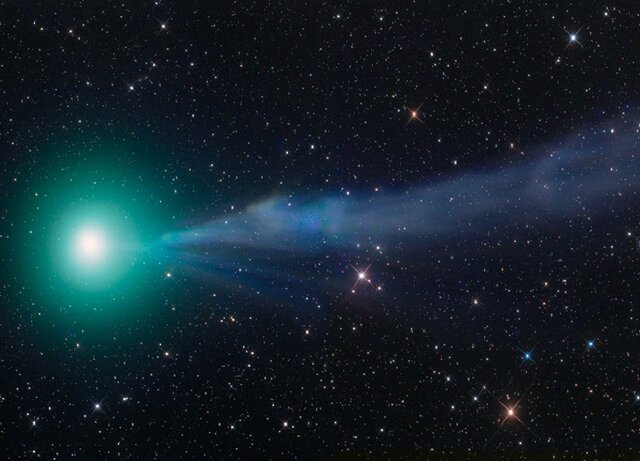 مشاهده دنباله‌داری که با سرعت در حال نزدیک‌شدن به منظومه خورشیدی است