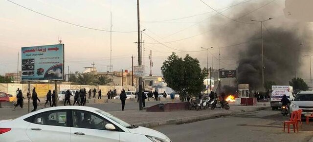 اعتراضات دوباره در بصره و بازداشت ده‌ها معترض
