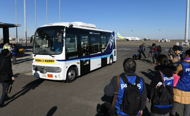 استفاده از اتوبوس‌های خودران در فرودگاه توکیو برای المپیک ۲۰۲۰