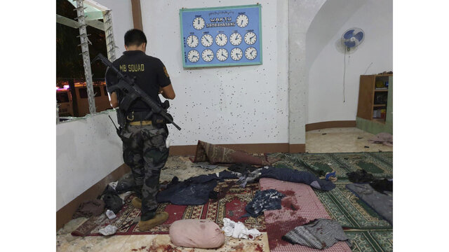 حمله به مسجدی در جنوب فیلیپین با ۲ کشته
