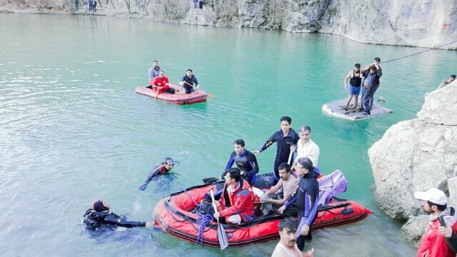 ‌جزئیات‌ غرق شدن ۷ کوهنورد ‌در آبشار تنگ تامرادی بویراحمد