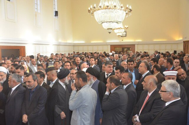 حضور مقامات و شخصیت‌های عراقی در سفارت ایران برای تبریک فرا رسیدن سالگرد انقلاب