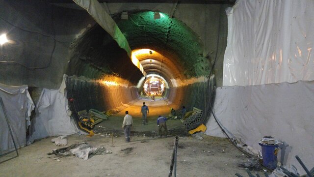 حفر تونل «قطار شهری» کرمانشاه تا پایان سال به اتمام می‌رسد