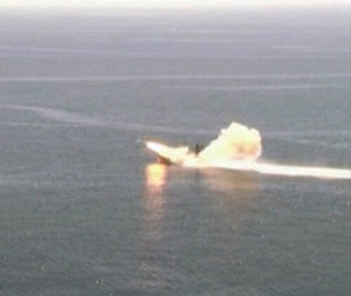 شلیک موشک کروز توسط هواناوهای نیروی دریایی ارتش