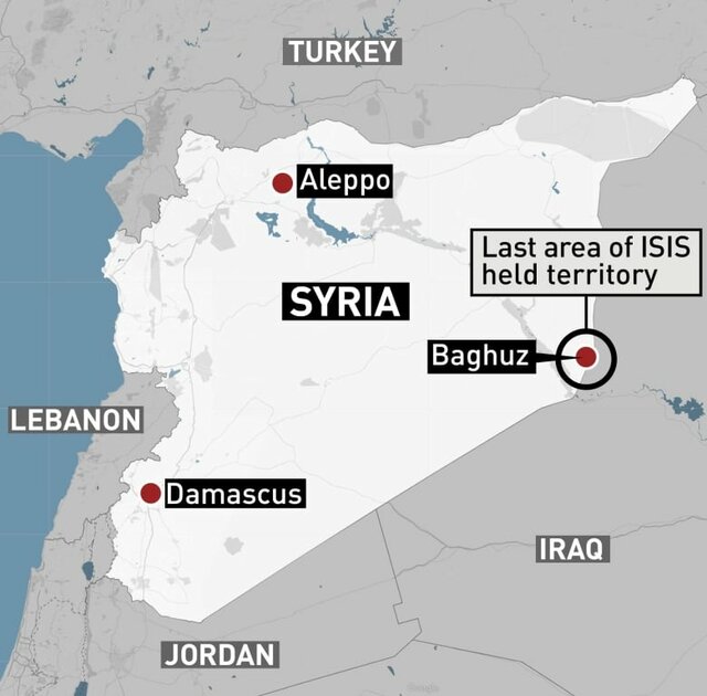 احتمال بروز “درگیری شدید” در آخرین منطقه حضور داعش در سوریه