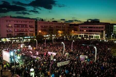 تظاهرات در مونته‌نگرو و صربستان علیه دولت