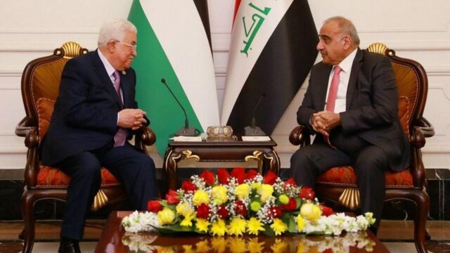 محمود عباس در بغداد: واشنگتن در مناقشات اسرائیل و فلسطین‌ بی‌طرف نیست