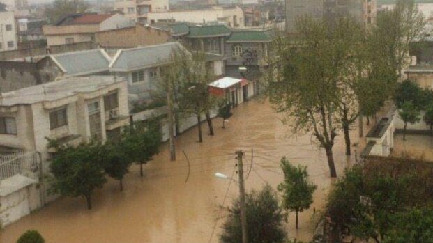۲۵ درصد از شهر گنبدکاووس دچار آبگرفتگی شد