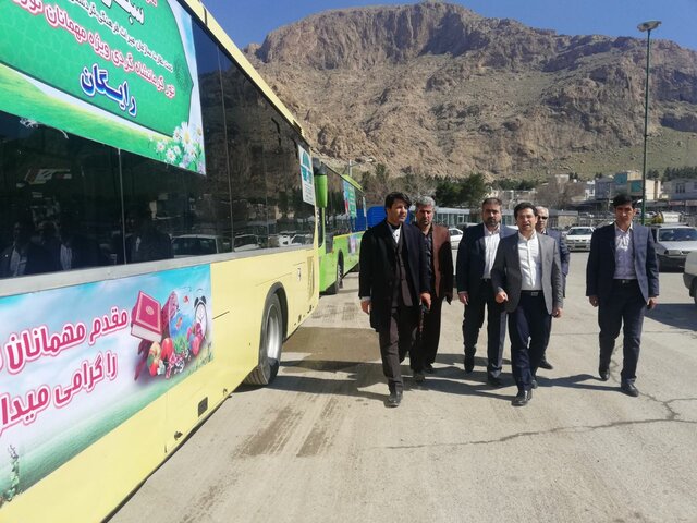 “اتوبوس‌های گردشگری” در کرمانشاه راه اندازی شد