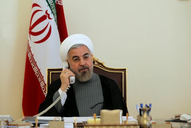 تماس تلفنی رئیس‌جمهور - تماس تلفنی روحانی