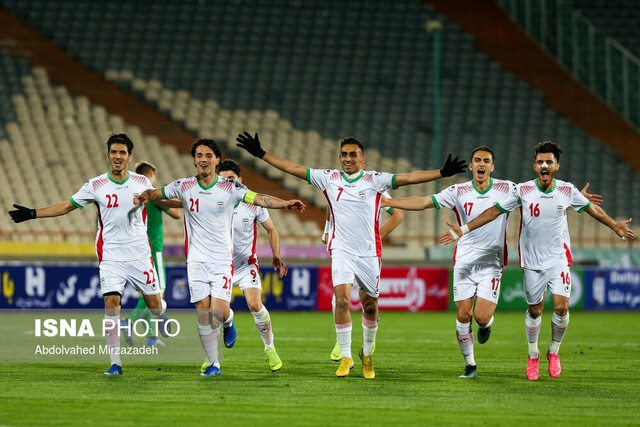 دیدار تیم‌های فوتبال امید ایران و ترکمنستان