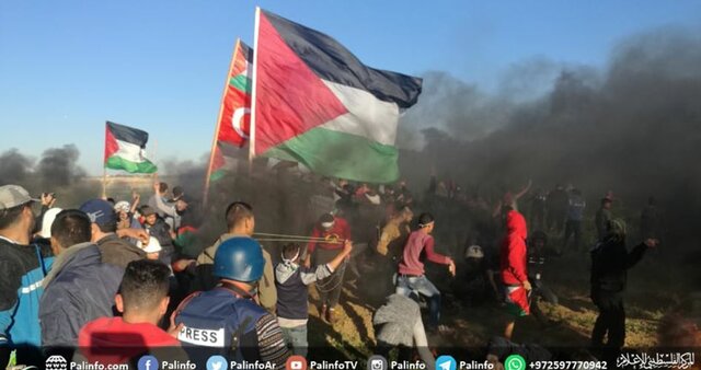 دو شهید و بیش از ۶۰ زخمی در دور جدید تظاهرات بزرگ بازگشت در غزه