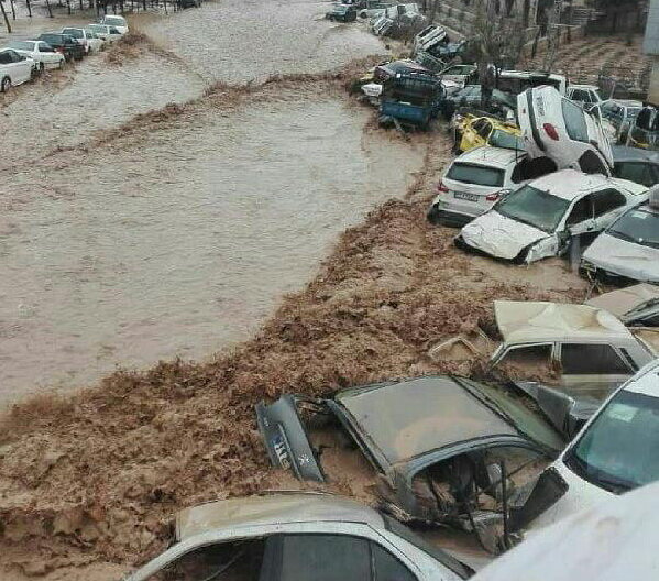 مصدومیت ۵۱ نفر در پی وقوع سیل در شیراز