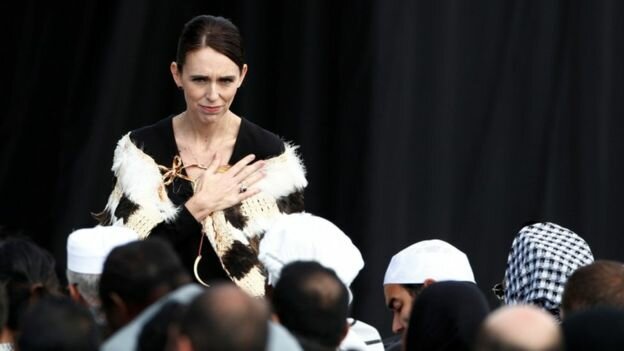 مراسم یادبود ملی قربانیان حمله به دو مسجد در نیوزیلند برگزار شد