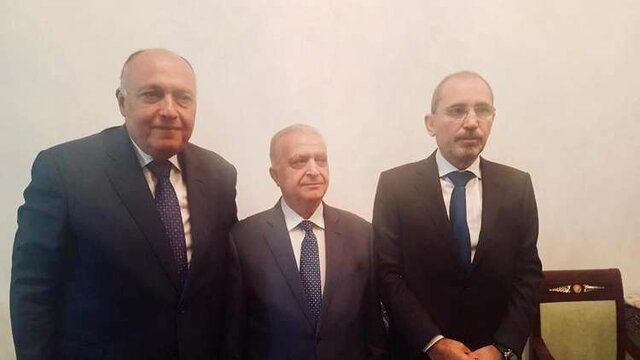نشست وزرای خارجه مصر، اردن و عراق در تونس