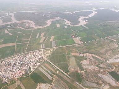 انحراف سیلاب قزوین به زمین‌های کشاورزی و غیرکشاورزی