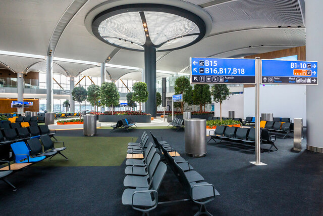دورهمی فناوری‌های روز حمل و نقل در فرودگاه جدید استانبول+فیلم
