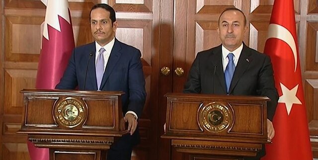 واکنش وزرای خارجه ترکیه و قطر به اقدام آمریکا علیه سپاه